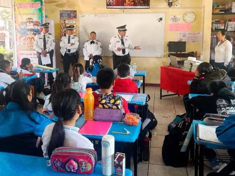 Con programa preventivo en escuelas, Gobierno de Tehuacán atiende factores de riesgo y refuerza la seguridad desde el origen