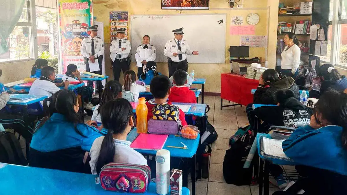 Con programa preventivo en escuelas, Gobierno de Tehuacán atiende factores de riesgo y refuerza la seguridad desde el origen