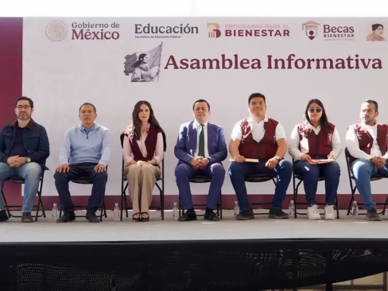 Gobierno de Juan Manuel Alonso suma esfuerzos con Federación en impulso a la educación con la beca Rita Cetina
