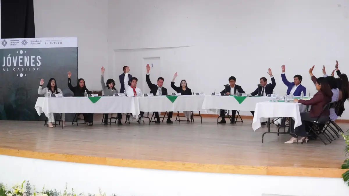 Gobierno de Juan Manuel Alonso fortalece la participación juvenil con el ejercicio “Jóvenes al Cabildo”