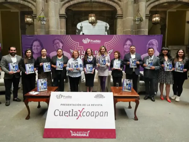 Gobierno de Pepe Chedraui presenta tomo 45 de la revista Cuetlaxcoapan en el marco del Día Internacional de la Mujer