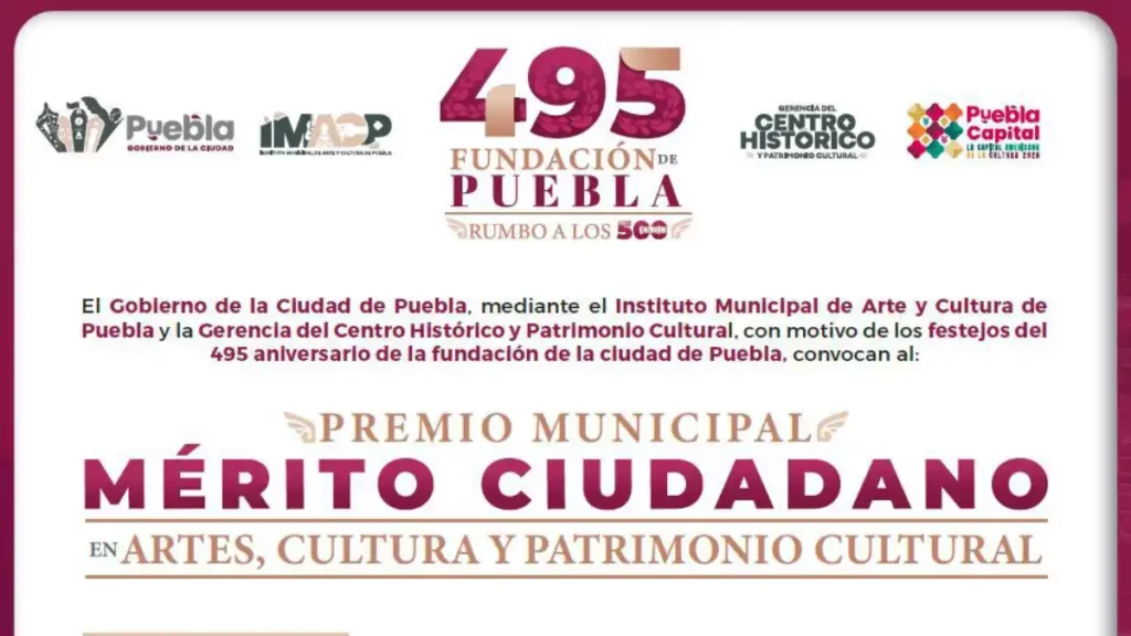 Gobierno de Pepe Chedraui invita a participar en la convocatoria al Premio Municipal al Mérito Ciudadano en Artes, Cultura y Patrimonio Cultural