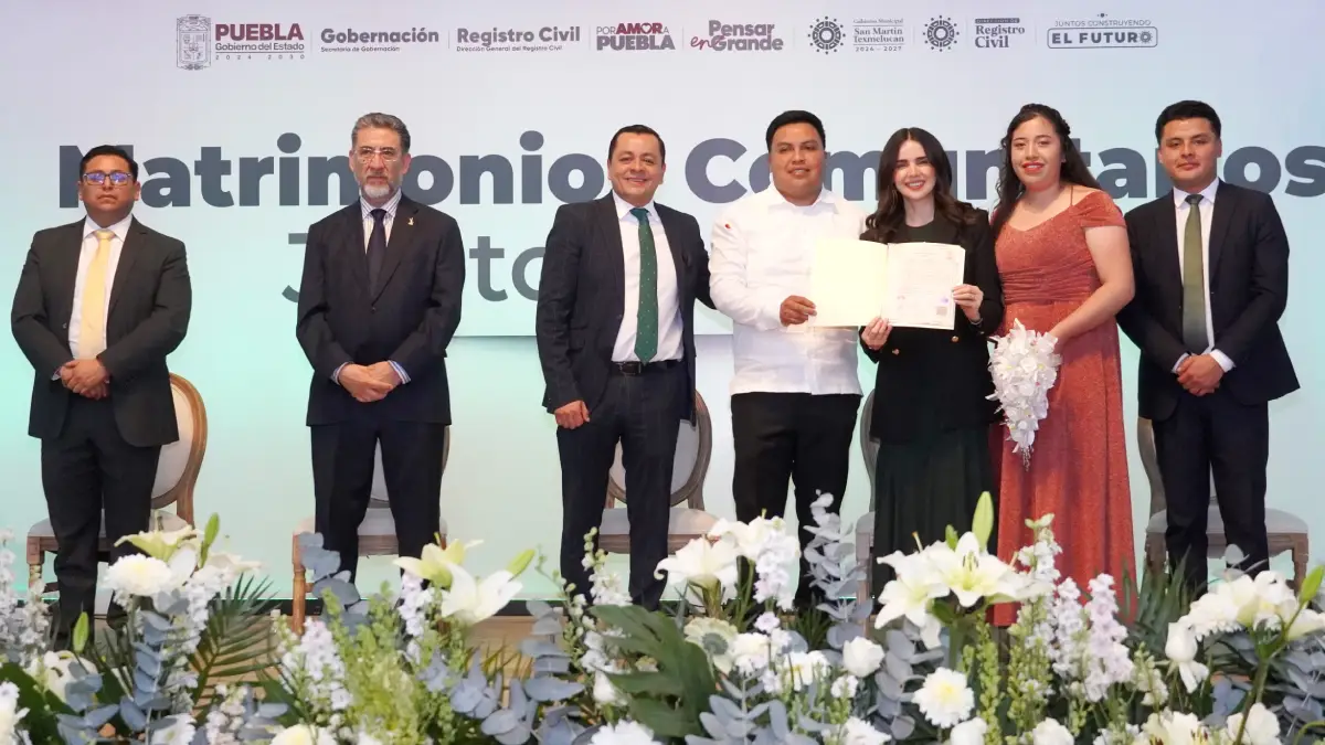 Juan Manuel Alonso encabezó jornada de matrimonios gratuitos: “Juntos por el Sí”