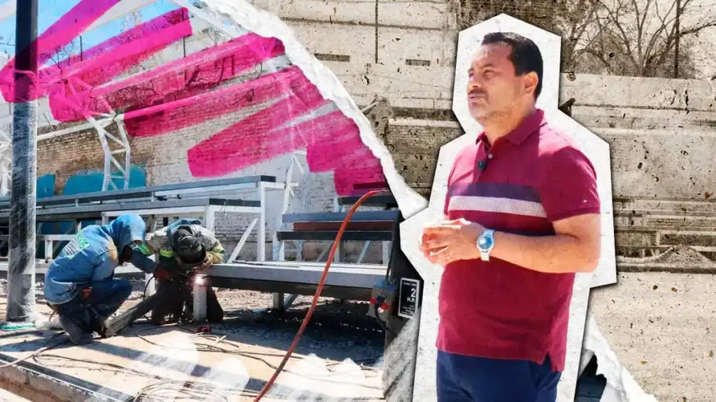 Supervisa Barroso transformación del histórico campo Peñafiel; tras casi 100 años dejará de ser cancha de tierra