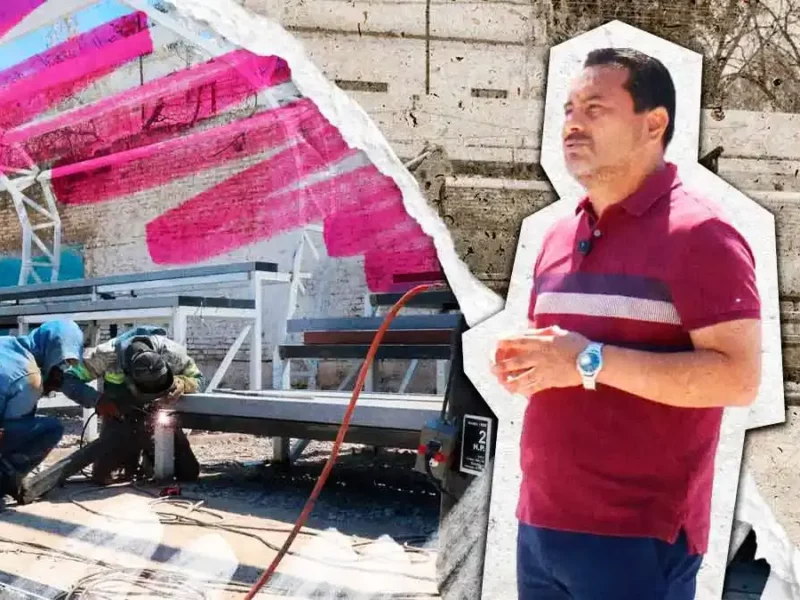 Supervisa Barroso transformación del histórico campo Peñafiel; tras casi 100 años dejará de ser cancha de tierra
