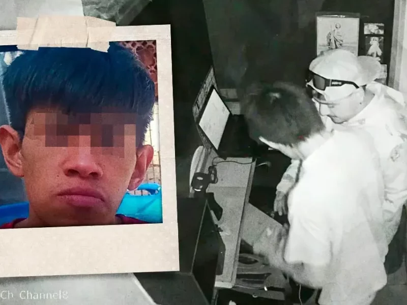 Atracan estacionamiento en el Centro Histórico de Puebla; identifican a ladrón como vecino 