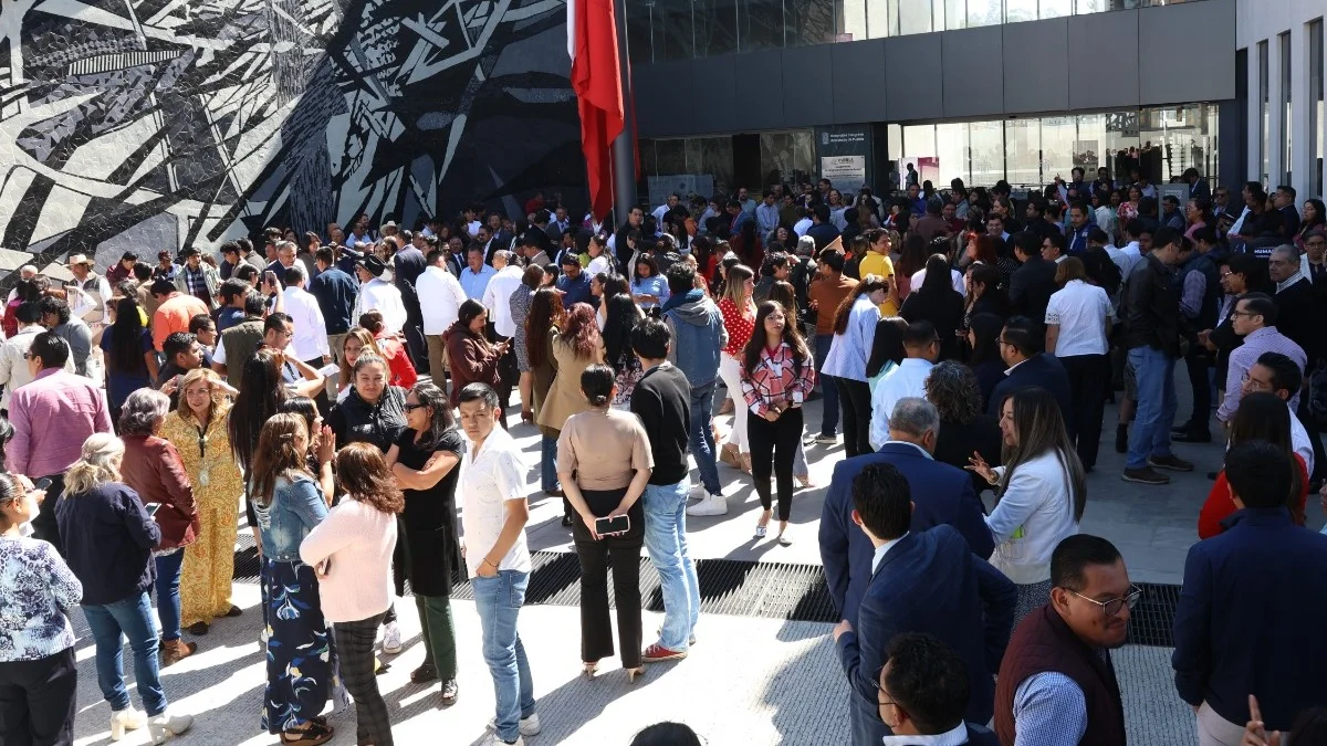 Congreso del Estado de Puebla se suma al simulacro regional