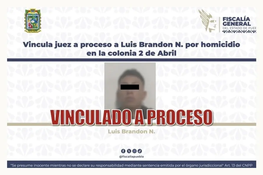Vinculan a proceso a homicida de mujer en la colonia Ignacio Zaragoza de Puebla