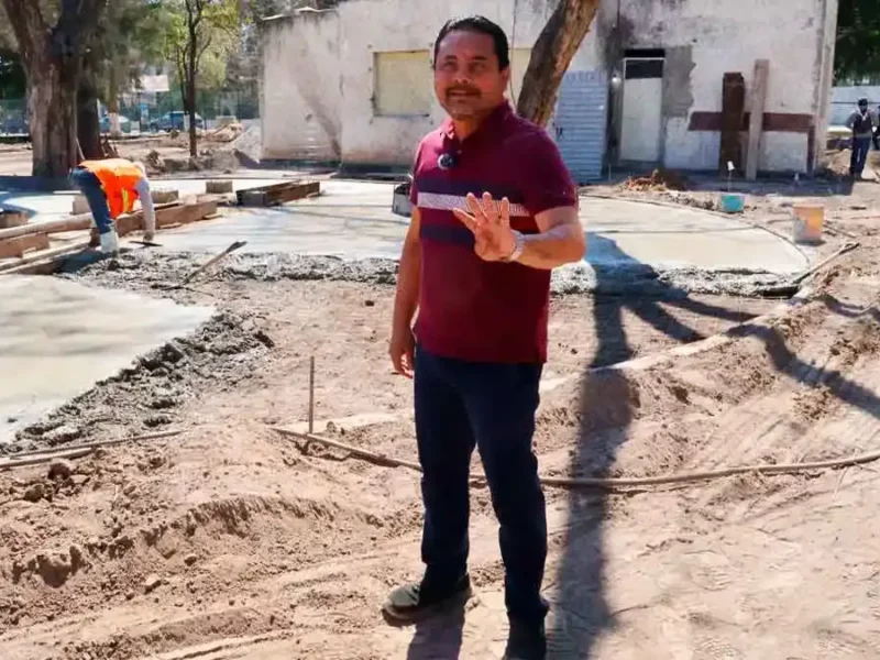 Supervisa Alejandro Barroso proyecto integral del Parque Metropolitano de Tehuacán; una obra pendiente por años que hoy es compromiso cumplido