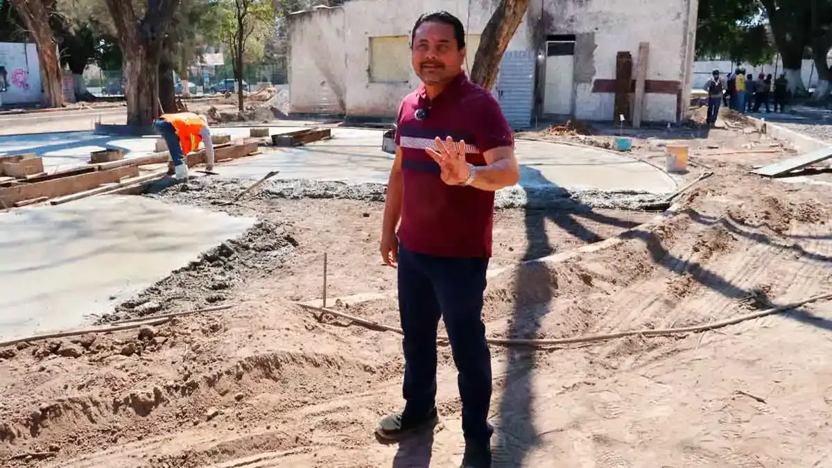 Supervisa Alejandro Barroso proyecto integral del Parque Metropolitano de Tehuacán; una obra pendiente por años que hoy es compromiso cumplido