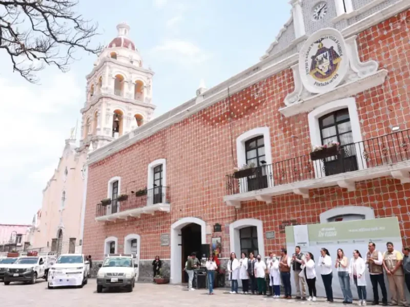Ariadna Ayala da banderazo a campaña nacional contra dengue y chikungunya en Atlixco