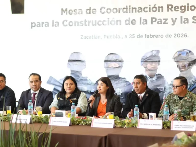 En Zacatlán, municipios de la Sierra Norte refrendan su compromiso por la seguridad