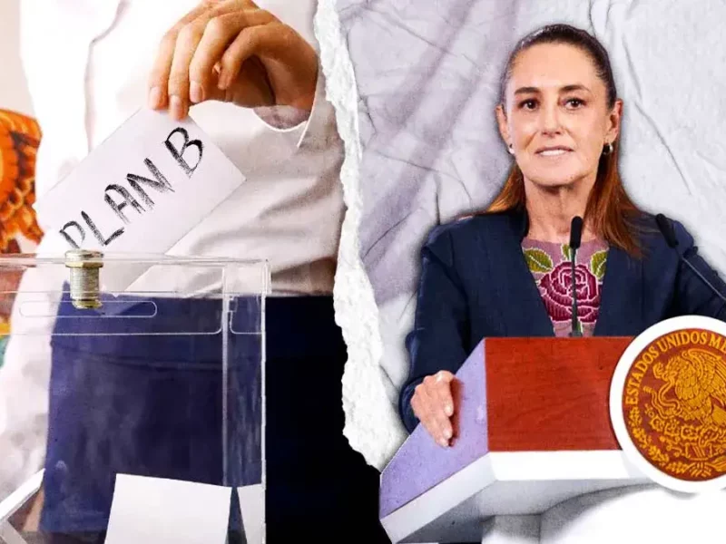 Claudia Sheinbaum alista Plan B en caso de fracaso de la Reforma Electoral
