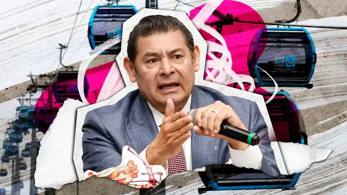 Alejandro Armenta defiende el cablebús en Puebla: “No nos vamos a detener”