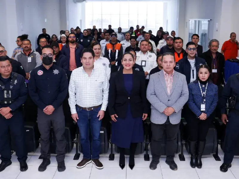 Lupita Cuautle clausura curso estratégico en atención de emergencias