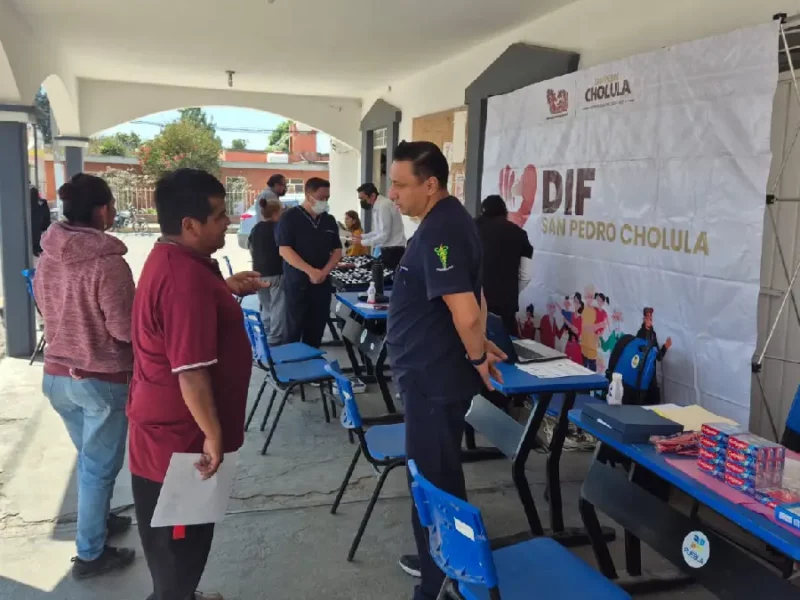 Impulsa DIF Municipal Jornadas de Salud 2026 en las 13 Juntas Auxiliares de San Pedro Cholula