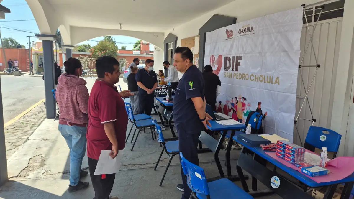 Impulsa DIF Municipal Jornadas de Salud 2026 en las 13 Juntas Auxiliares de San Pedro Cholula