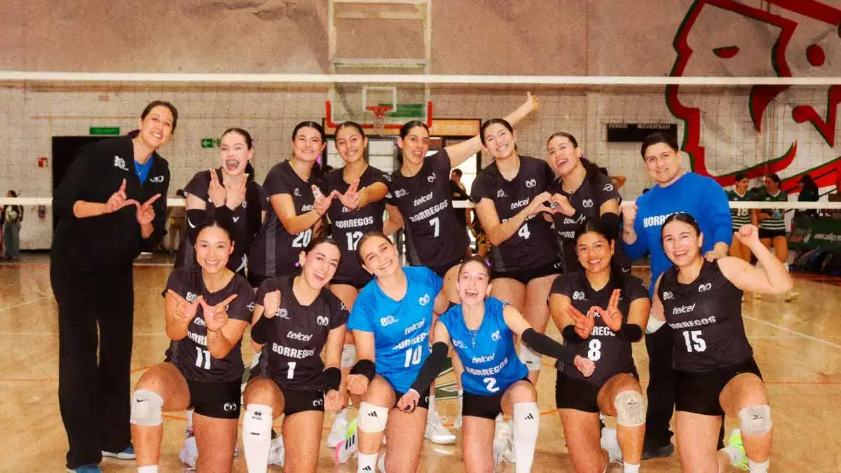 Borregos Monterrey vence a Aztecas UDLAP en voleibol femenil