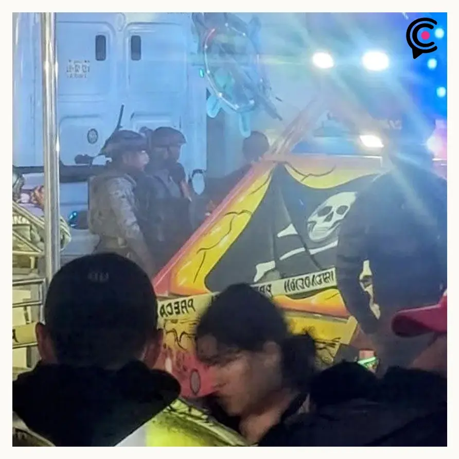 Hombre murió tras caer de juego mecánico en la Feria de las Flores de Huauchinango