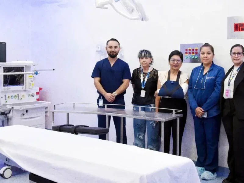 Lilia Cedillo inaugura Sala de Hemodinamia y quirófanos en el Hospital Universitario