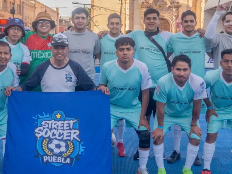 Conoce al entrenador de la Selección varonil de Puebla de Street Soccer, David Montalvo 