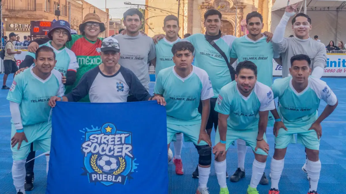 Conoce al entrenador de la Selección varonil de Puebla de Street Soccer, David Montalvo 