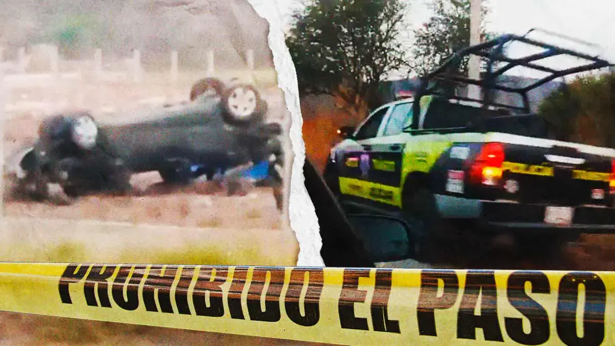 Pareja murió tras volcadura por exceso de velocidad en Izúcar de Matamoros, Puebla