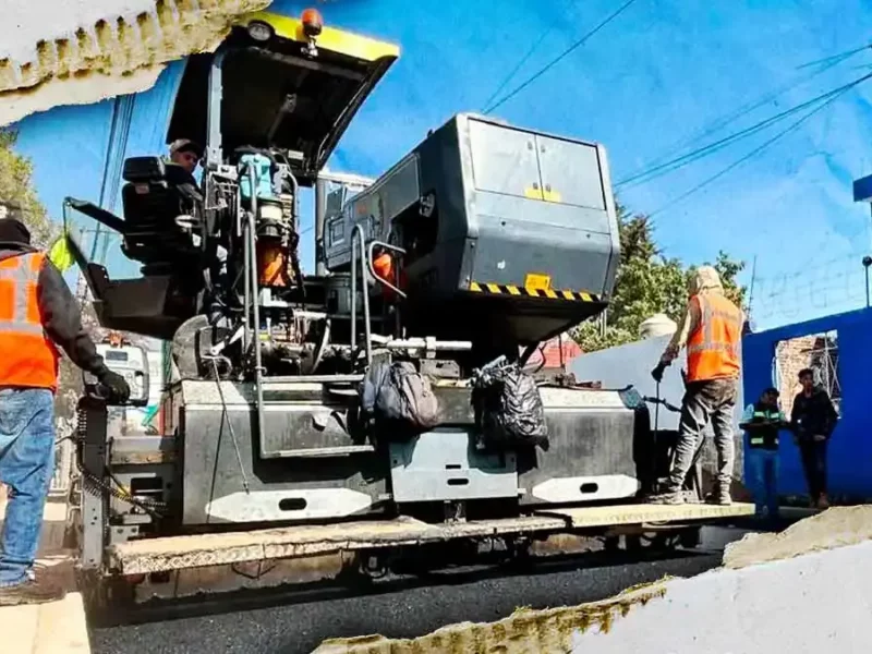 Ayuntamiento de Puebla lanza licitación para tren de pavimentación; en abril se definirán proveedor