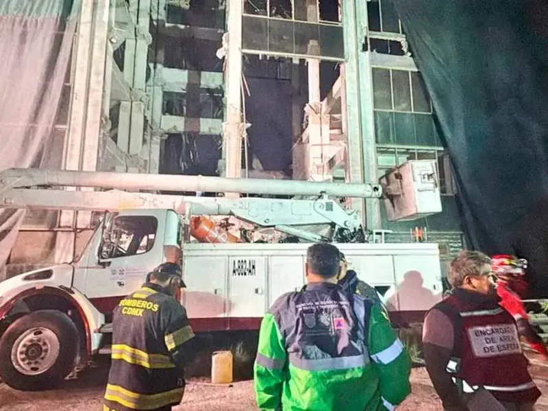 Confirman muerte de tres trabajadores por derrumbe en Tlalpan; edificio tenía daños por sismos de 1985 y 2017