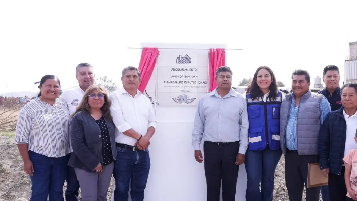 Mejora Lupita Cuautle conexión hacia la Vía Atlixcáyotl con entrega de obra