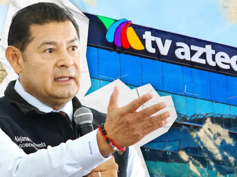 Alejandro Armenta descarta confrontación con TV Azteca, pero advierte “no aceptará chantajes”