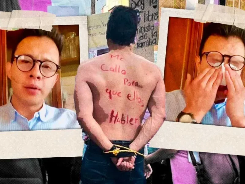 “Destruyeron mi vida”: Supuesto aliado exhibido en marcha del 8M en Tlaxcala reconoce ser deudor alimentario
