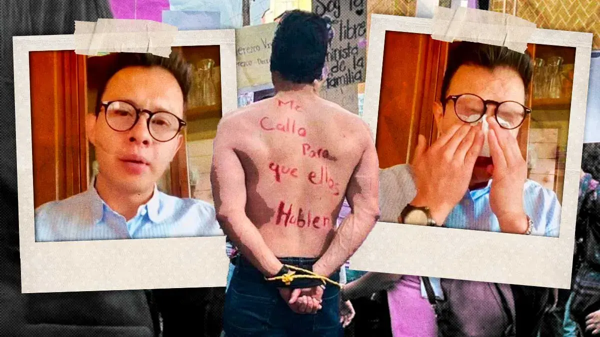 “Destruyeron mi vida”: Supuesto aliado exhibido en marcha del 8M en Tlaxcala reconoce ser deudor alimentario