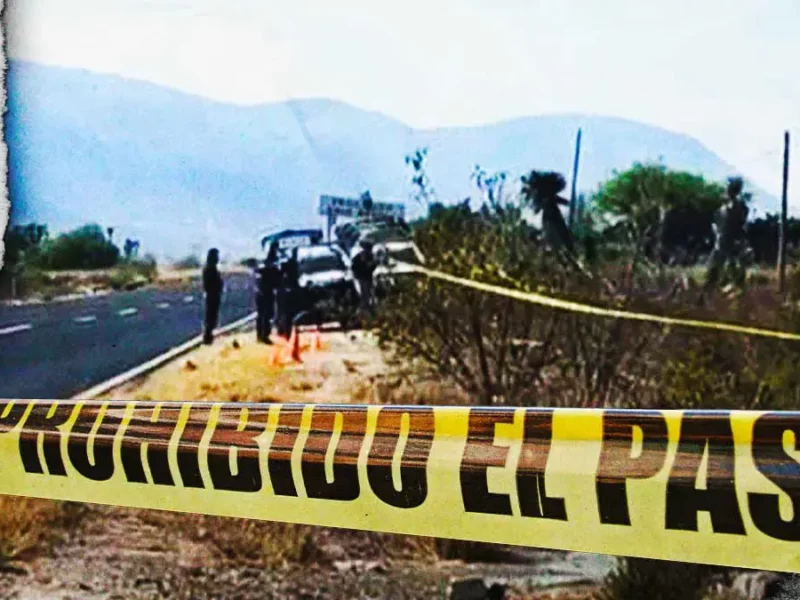 Abandonan tres cuerpos semiembolsados cerca de la carretera El Seco-Azumbilla, Puebla