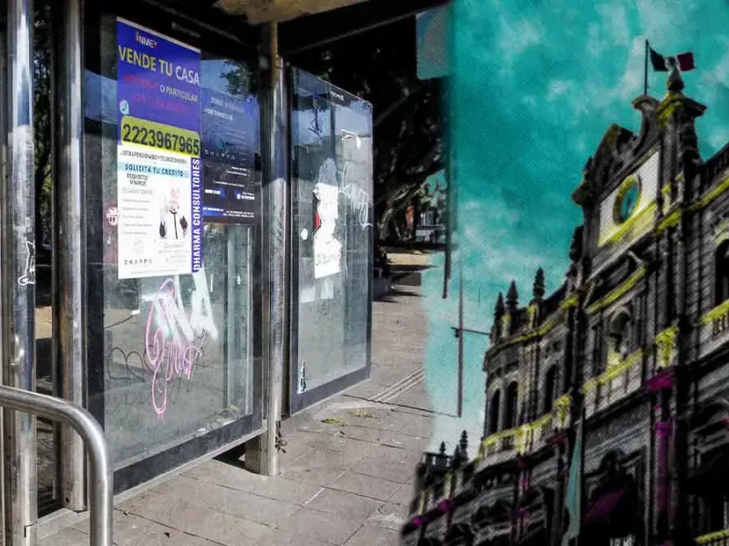 Ayuntamiento de Puebla deberá enviar nueva solicitud para aprobar concesión de paraderos