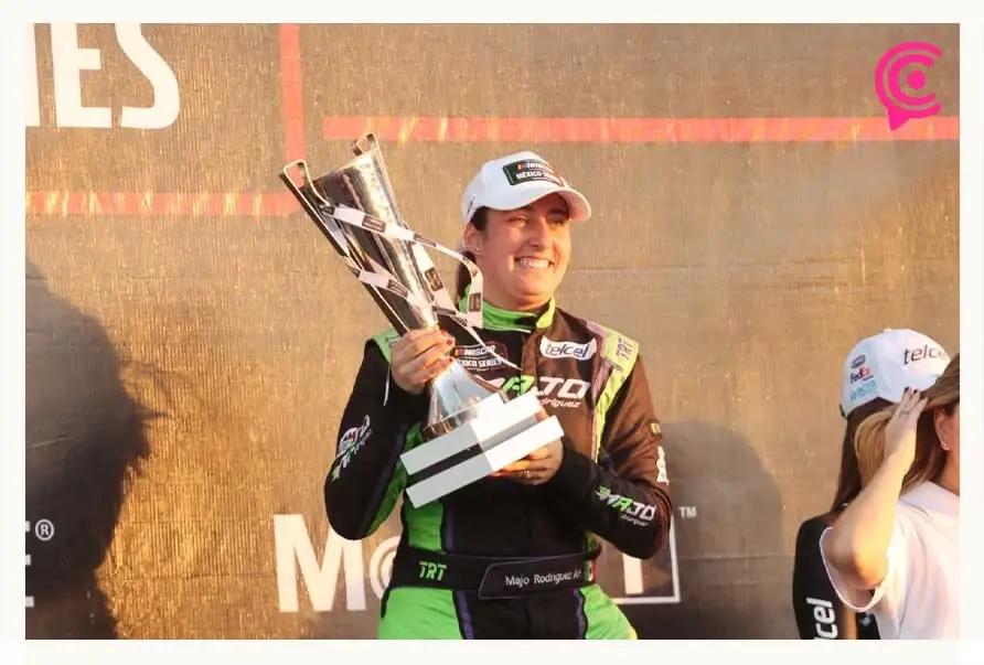 Majo Rodríguez, la piloto poblana que rompió estereotipos para llegar a Nascar México