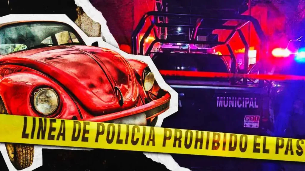 Matan a presunto narcomenudista dentro de su vocho frente a su pareja en Tehuacán, Puebla