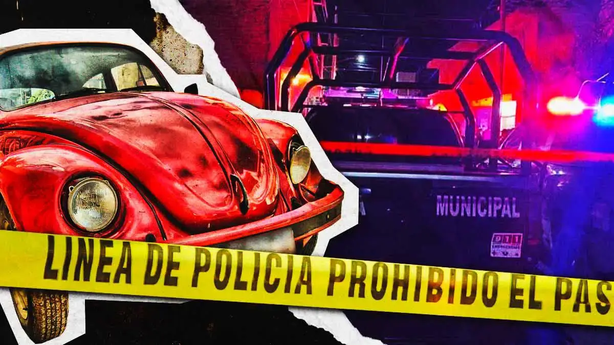 Matan a presunto narcomenudista dentro de su vocho frente a su pareja en Tehuacán, Puebla