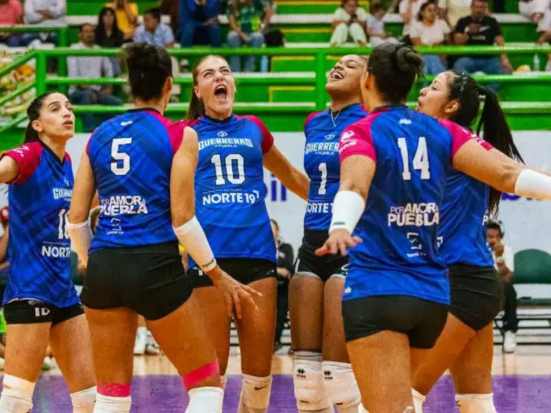 Guerreras de Puebla pierde en cinco sets contra las Gigantes de Aguascalientes
