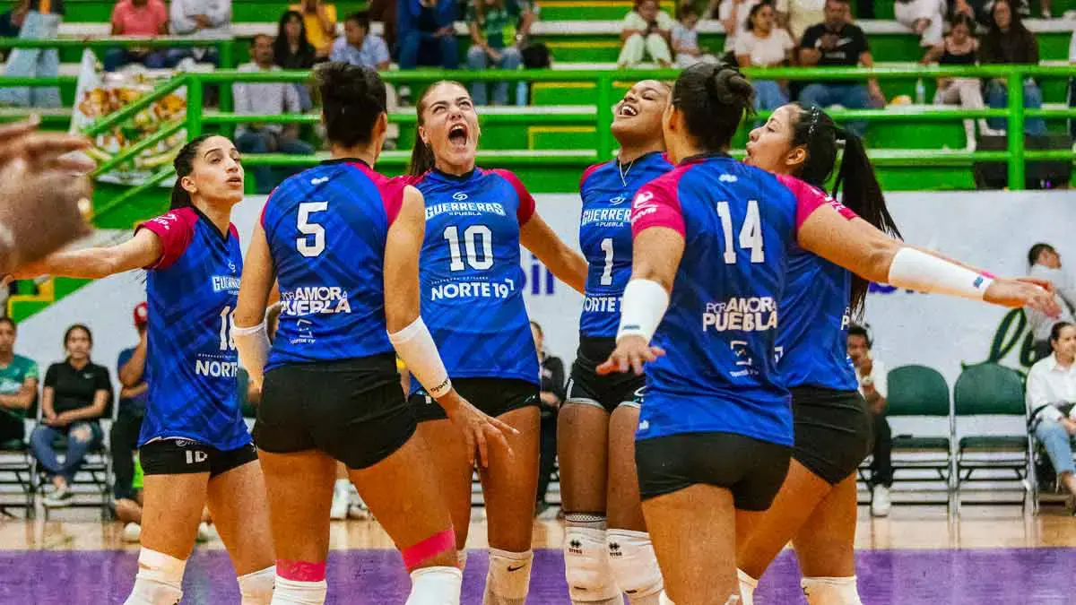 Guerreras de Puebla pierde en cinco sets contra las Gigantes de Aguascalientes