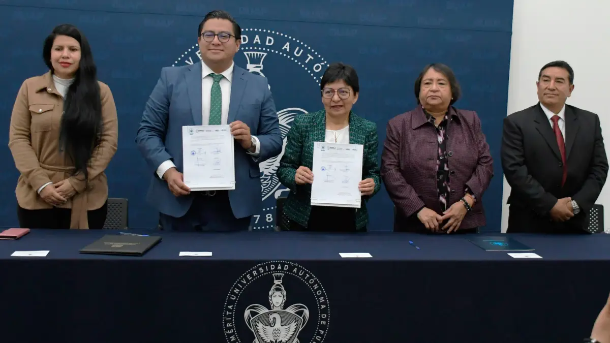 Signan convenio la BUAP y el Centro de Conciliación Laboral del estado de Puebla