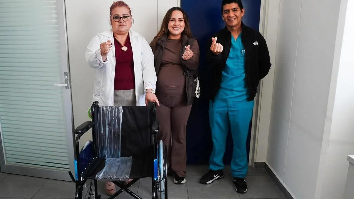 Fortalece Shamy Spezia infraestructura educativa y apoyo a la salud en favor de las familias de Huejotzingo