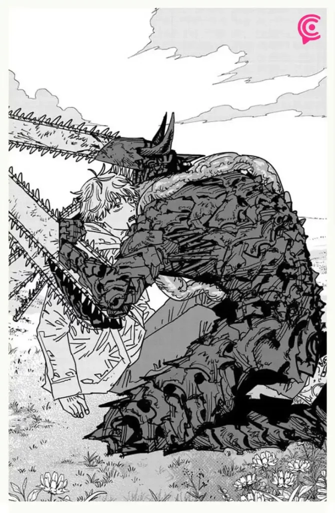 Pochita y Denji se despiden antes del último capítulo de Chainsaw Man