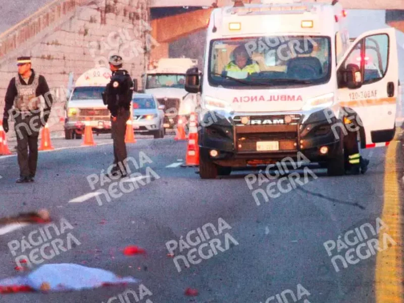 Hombre murió atropellado y desmembrado en autopista Puebla-Orizaba; se desconoce la identidad de la víctima