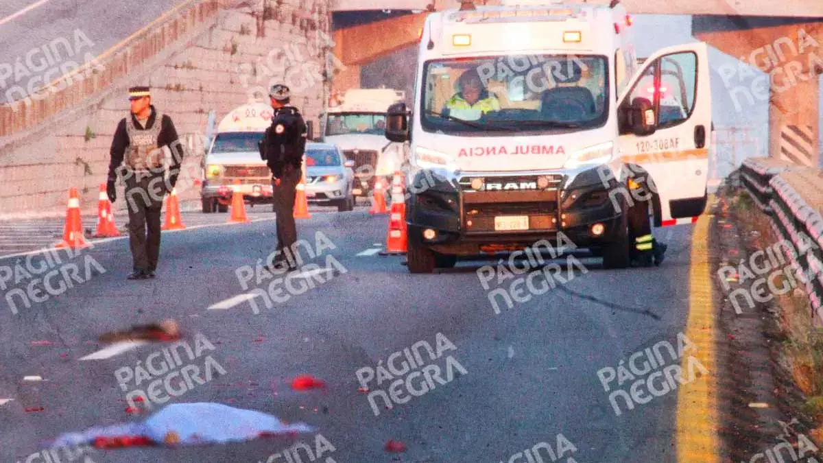 Hombre murió atropellado y desmembrado en autopista Puebla-Orizaba; se desconoce la identidad de la víctima