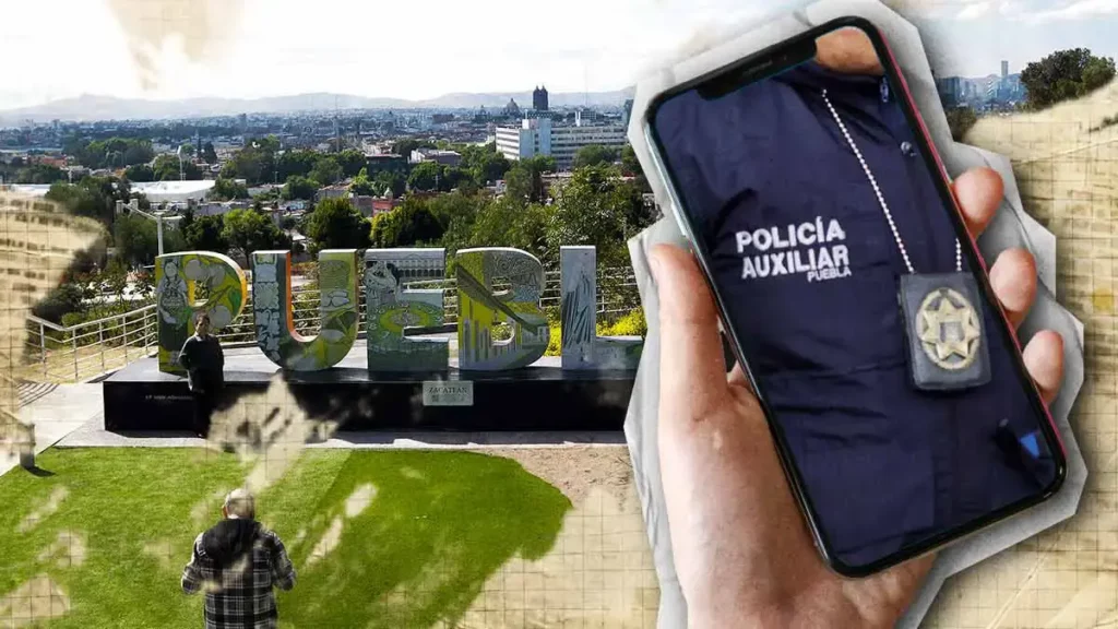 Influencer exhibe a policía por impedirle grabar en Los Fuertes de Puebla
