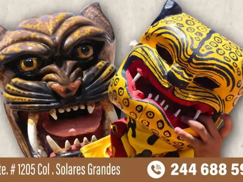 Ariadna Ayala invita al curso de cartonería para crear máscaras y mojigangas en Atlixco