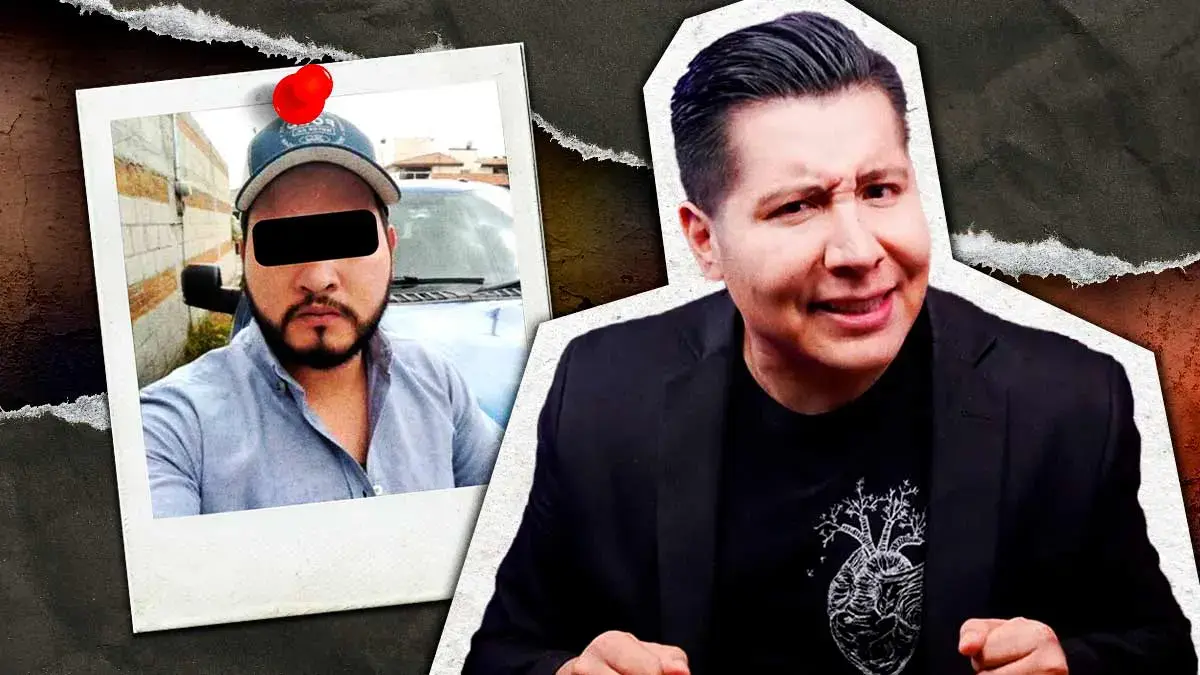 Mr. Doctor encabeza protesta en Puebla; exige captura del estafador Yoltic Mikhail