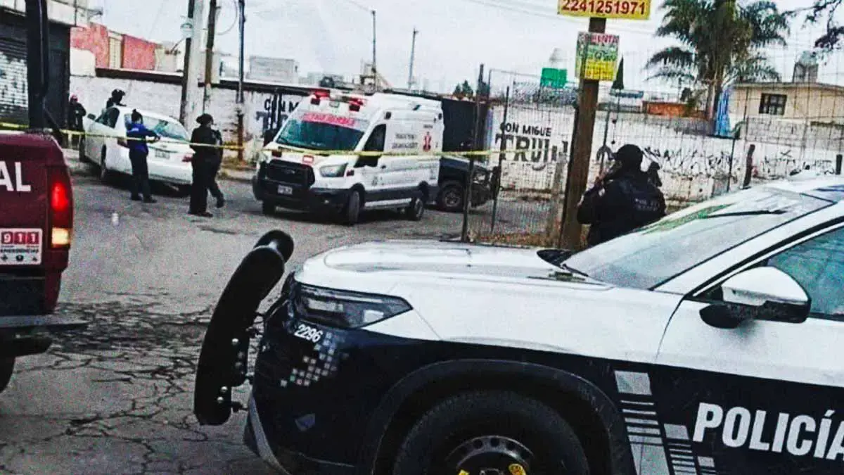 En ataque directo, ejecutaron a un conductor en Amozoc