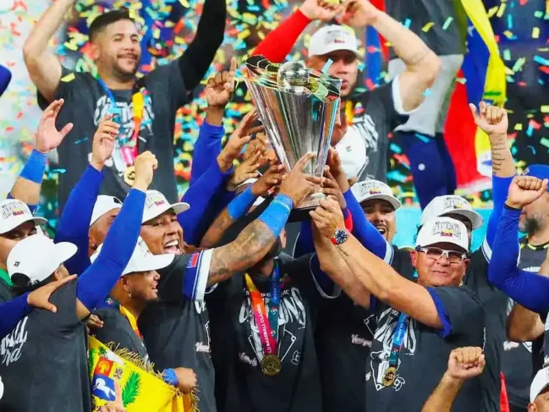 Venezuela es el nuevo campeón del Clásico Mundial de Béisbol 